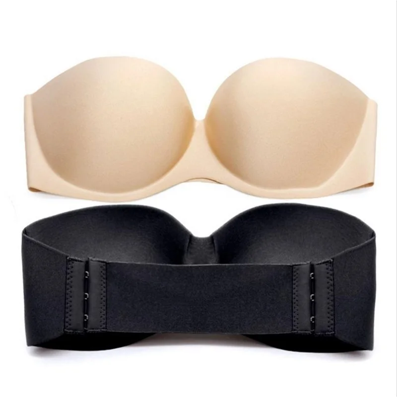 

Sexy Invisible Bra Lingerie For Women Backless Seamless Strapless Bra Sexy Bralette Brassiere Crop Top Push Up Bras Full Cup