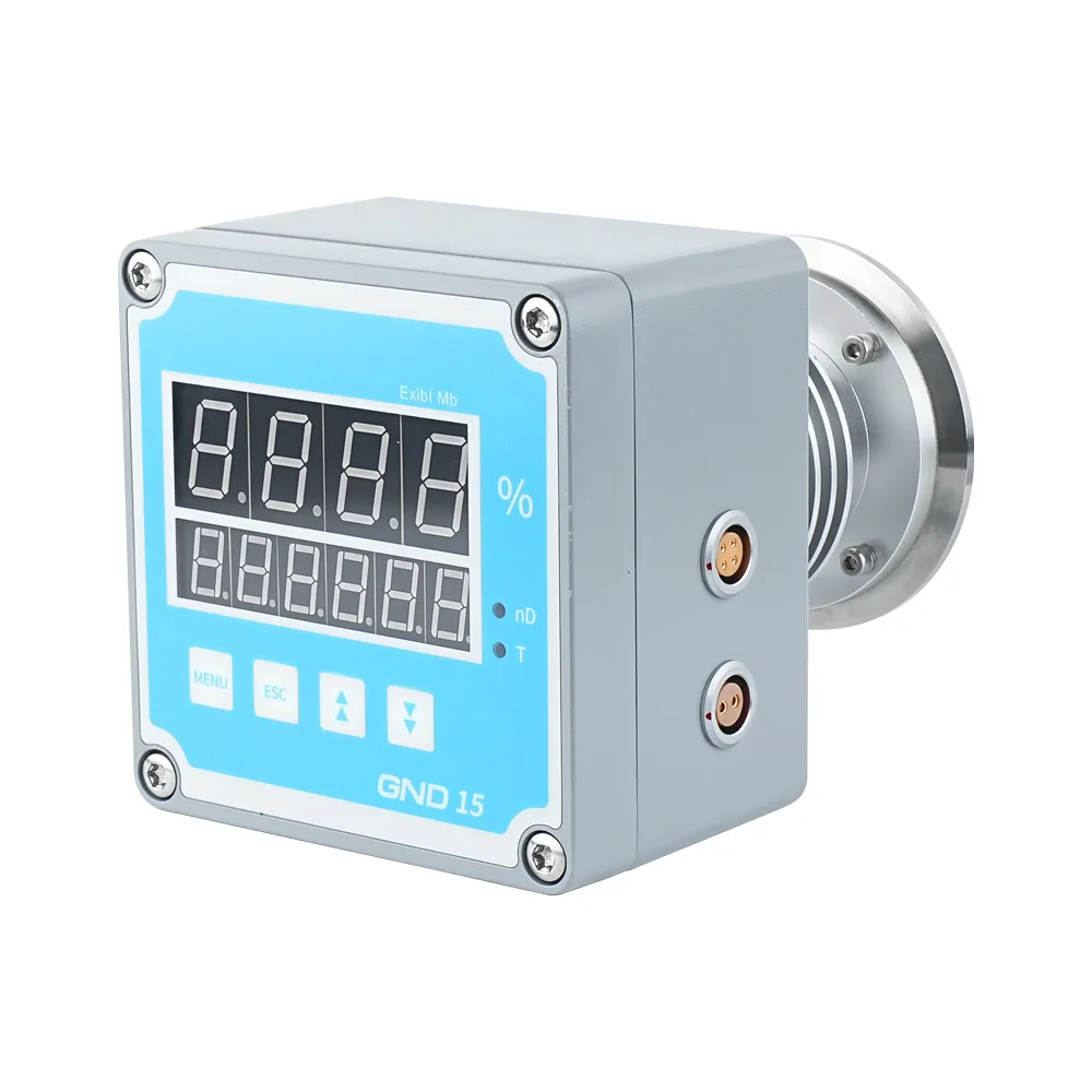 4 ~ 20 мА RS485 линейный рефрактометр с цифровым дисплеем для добычи химикатов