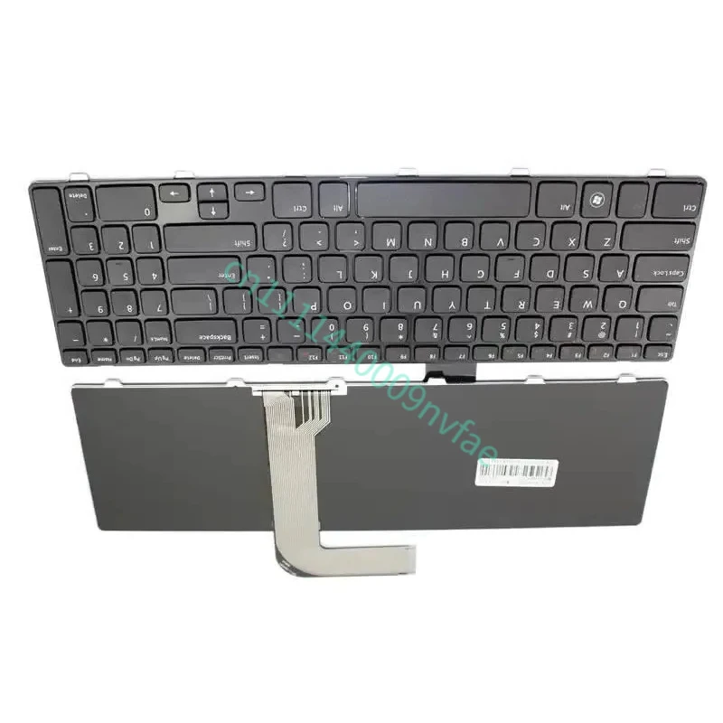 Фото Сменная клавиатура, совместимая с Dell Inspiron M5110 N5110 Series, черная, американская раскладка, 0.3 №2