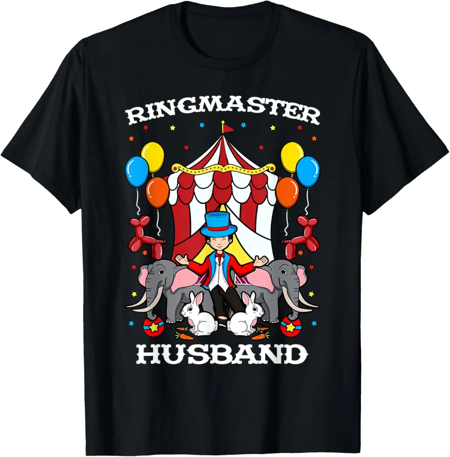 Фото Футболка Ringmaster Husband Circus Event Staff Ringleader Hubby №1