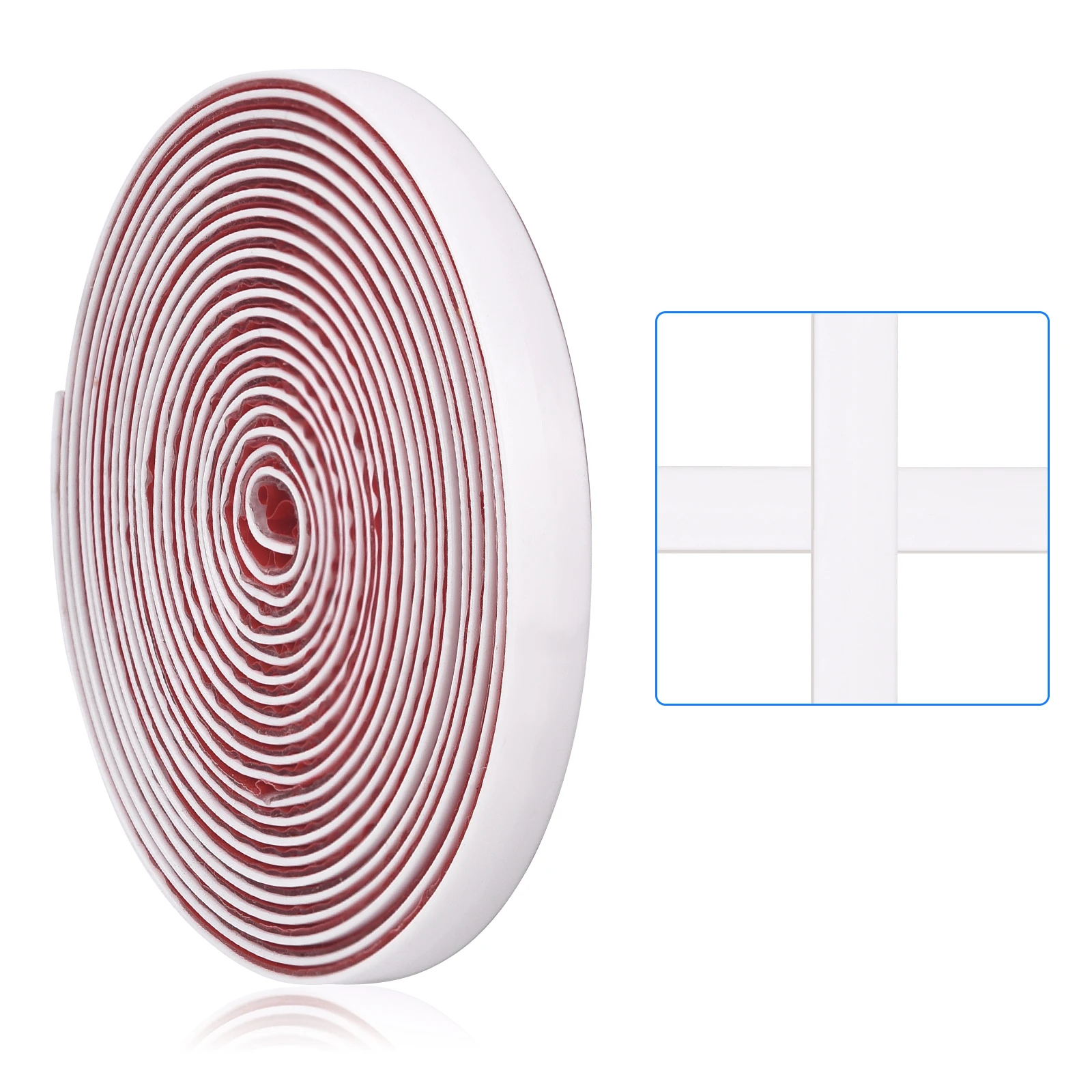 

Клеёная лента для швов ПВХ 8 мм 3 метра