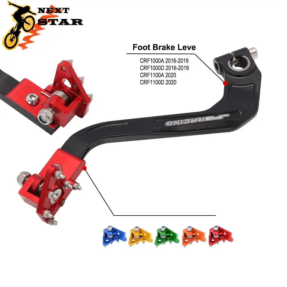 

CNC Rear Motorcycle Foot Brake Lever Pedal For For Honda CRF1000L CRF1000DCT 2016-2019 CRF1100L AFRICA TWIN ADV SPORTS 2020-2021