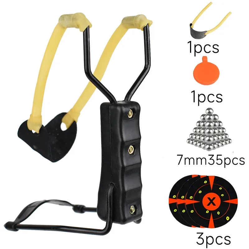 Рогатка для наружного охотничьего запястья резиновая катапульта со стальным