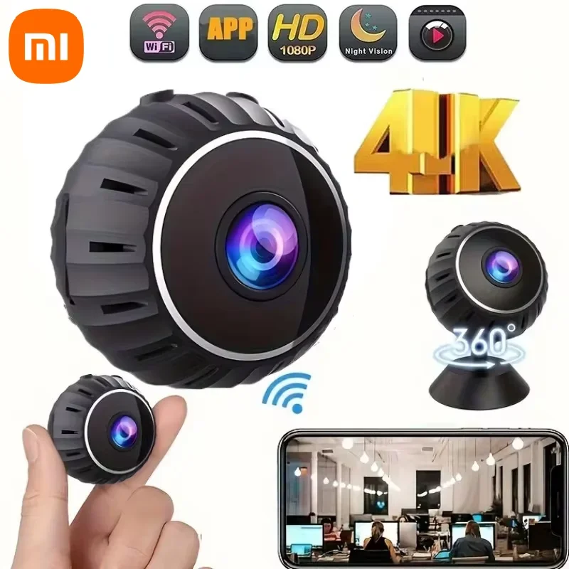 Беспроводная Wi-Fi камера 1080p 4k Hd с ночным видением