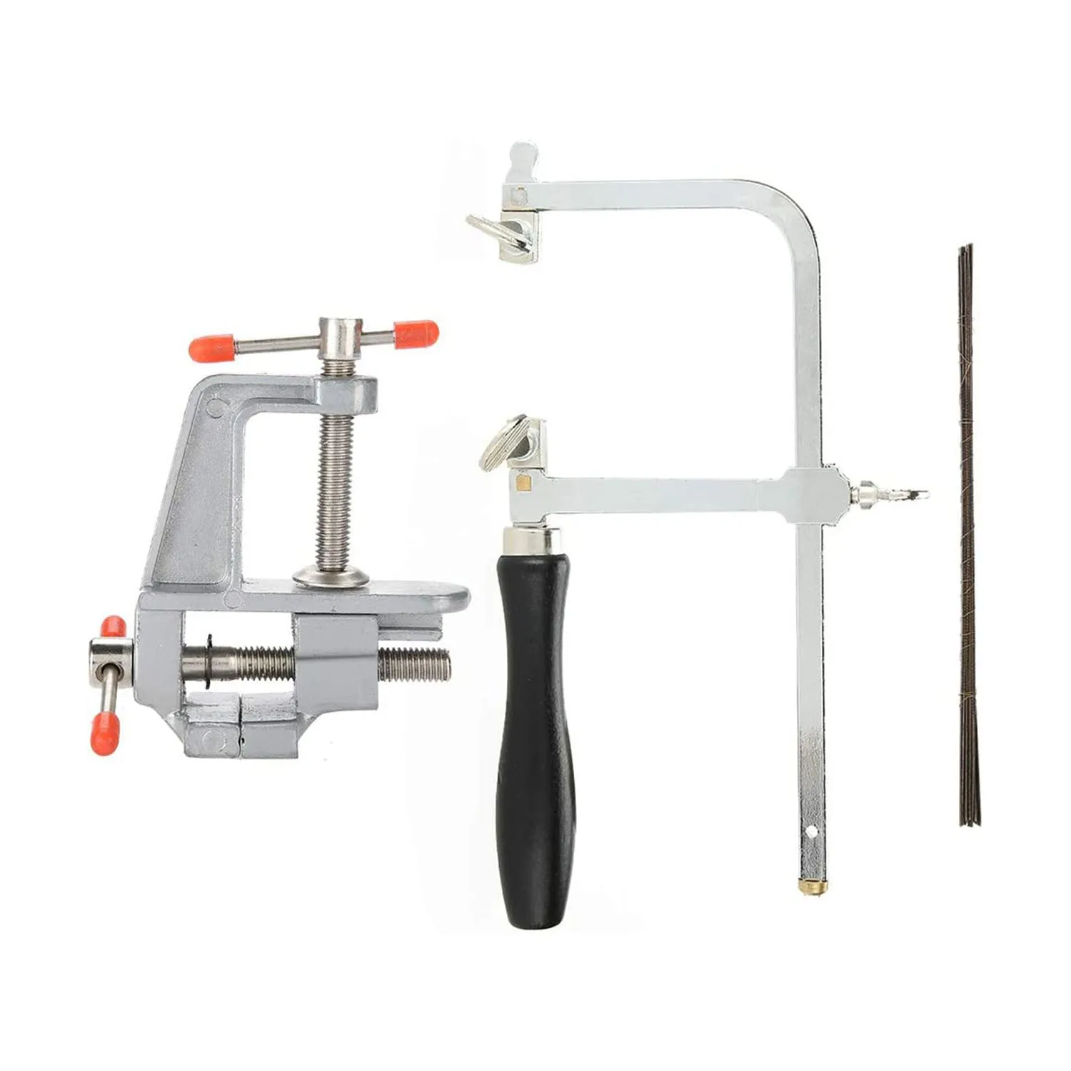 Набор инструментов для ювелирных изделий, пила для ювелирных изделий, пила для пилы, 12 лезвий и мини-верстак, тиски с зажимом, инструмент для рукоделия «сделай сам» Набор инструментов для ювелирных изделий, пила для ювелирных изделий, пила для пилы, 12 лезвий и мини-верстак, тиски с зажимом, инструмент для рукоделия «сделай сам»