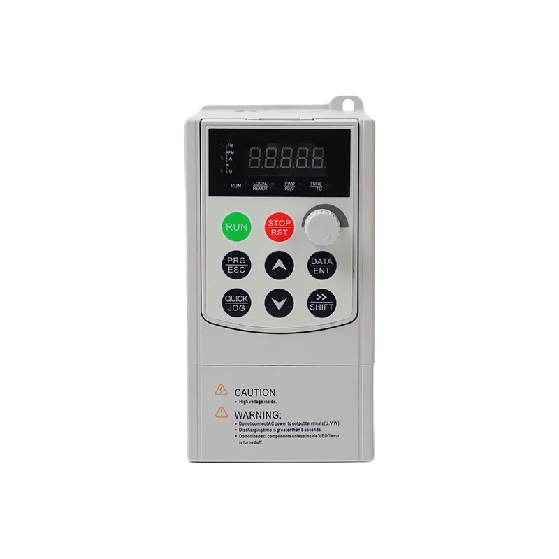 

Mini VFD 0.75KW Single Phase 220V 3 Phase 380V Input Three Phase 220V 380V Output Frequency Inverter Converter 1HP VFD VSD