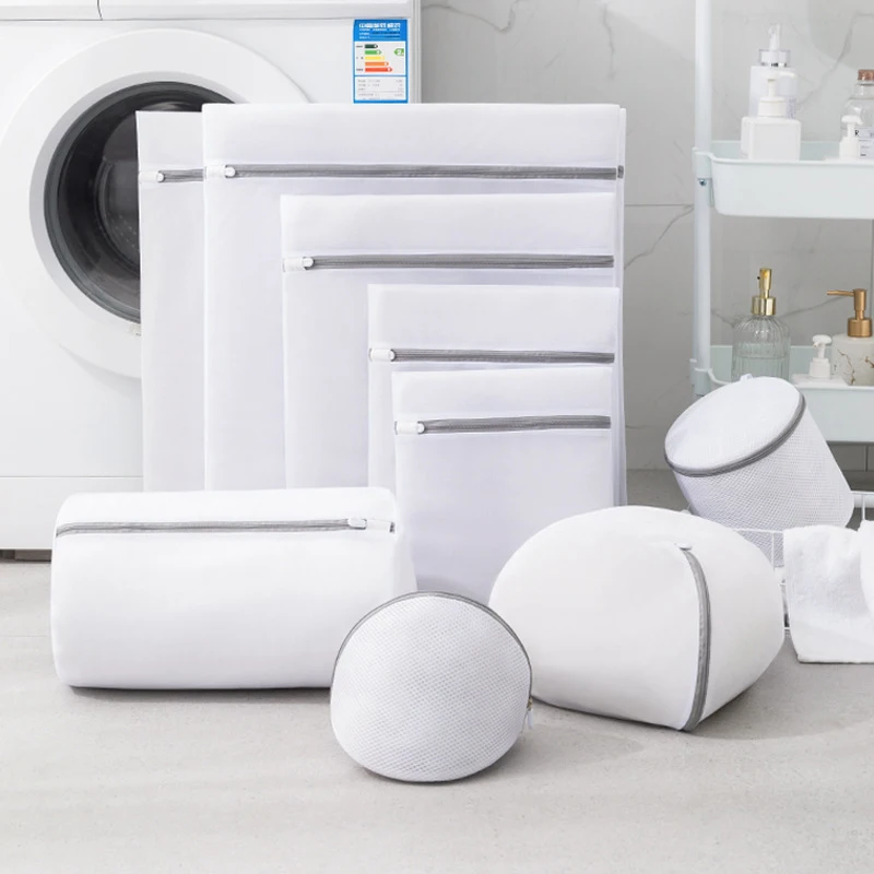 

Washing Machine Filter Thickened Fine Mesh Laundry Bag Travelling Shoe Storage Mesh Bag Women's Bra Clothes Storage Wash Bag