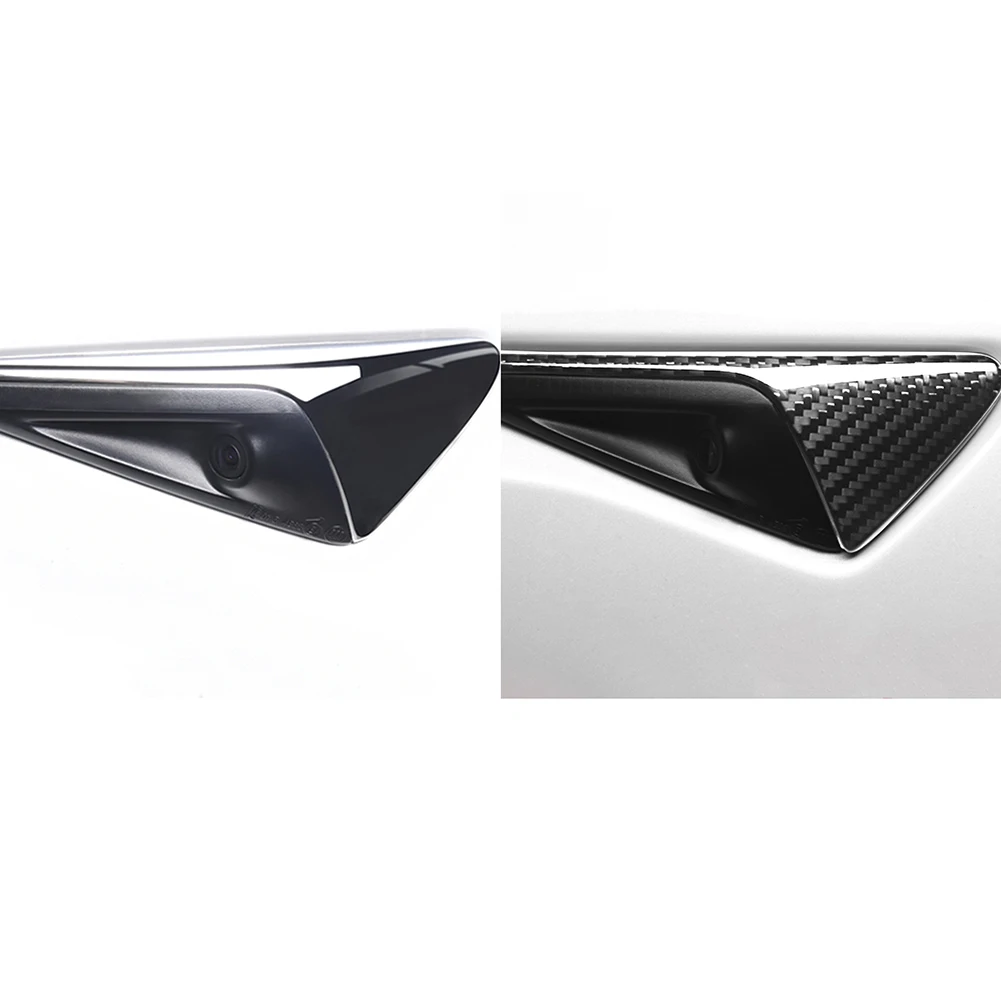 

Dirt-resistant For Tesla Model 3 Model Y 2018-Up Camera Cover Trim Side Fender Anti-corrosion Cover Trim High Class