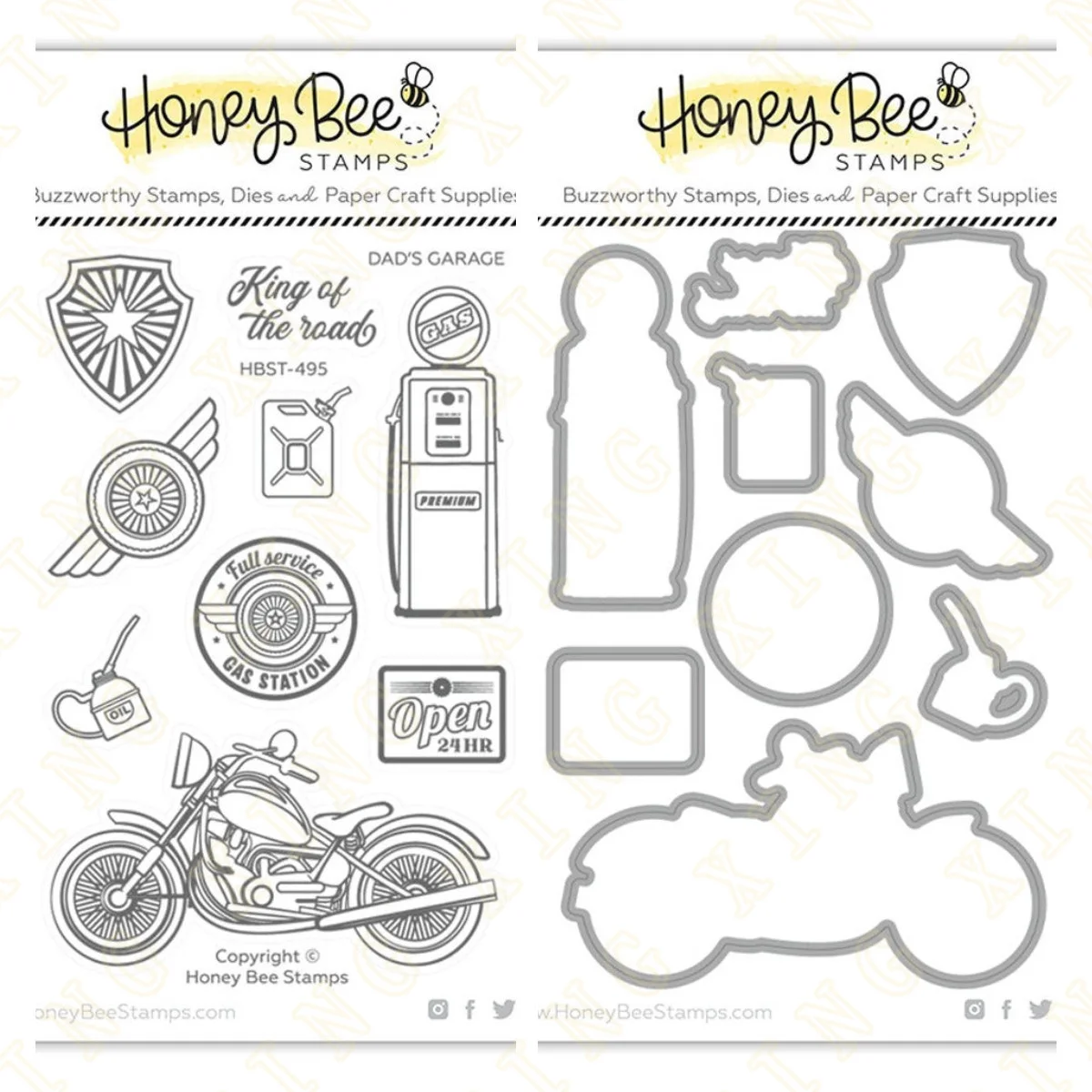 

Fuel Tank&motorcycle Metal Cutting Dies Stamps Scrapbook Diary Secoration Embossing Stencil Template DIY Greeting Card Handmade