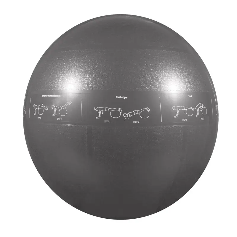 

ProBall Stability Ball for Yoga, Fitness, Balance, Exercise Ball, Silver 75cm