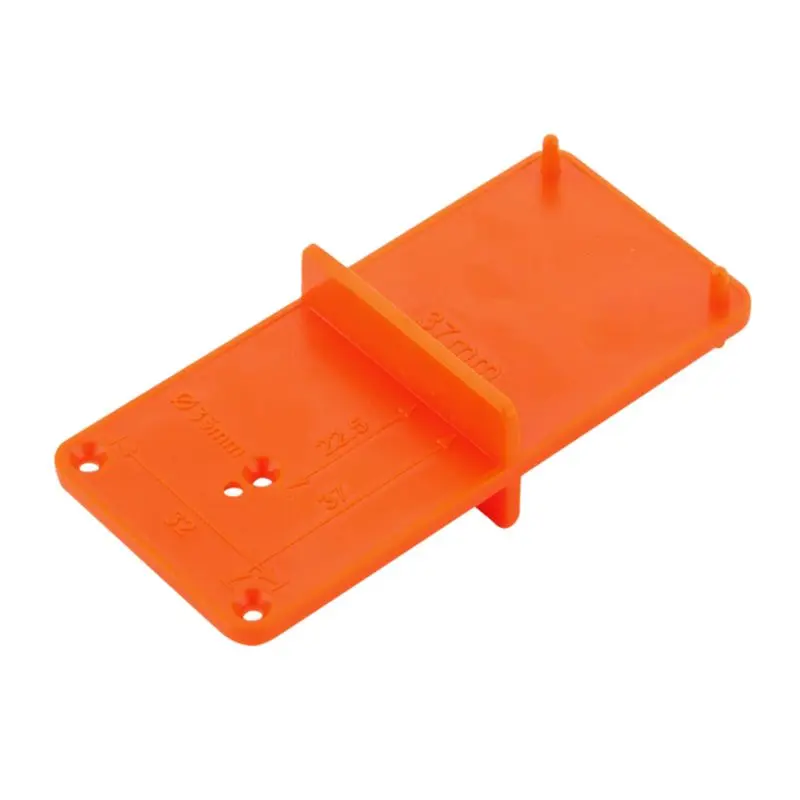

Hole Opener Guide Locator Template Door Cabinets DIY Tool For Woodworking Tool
