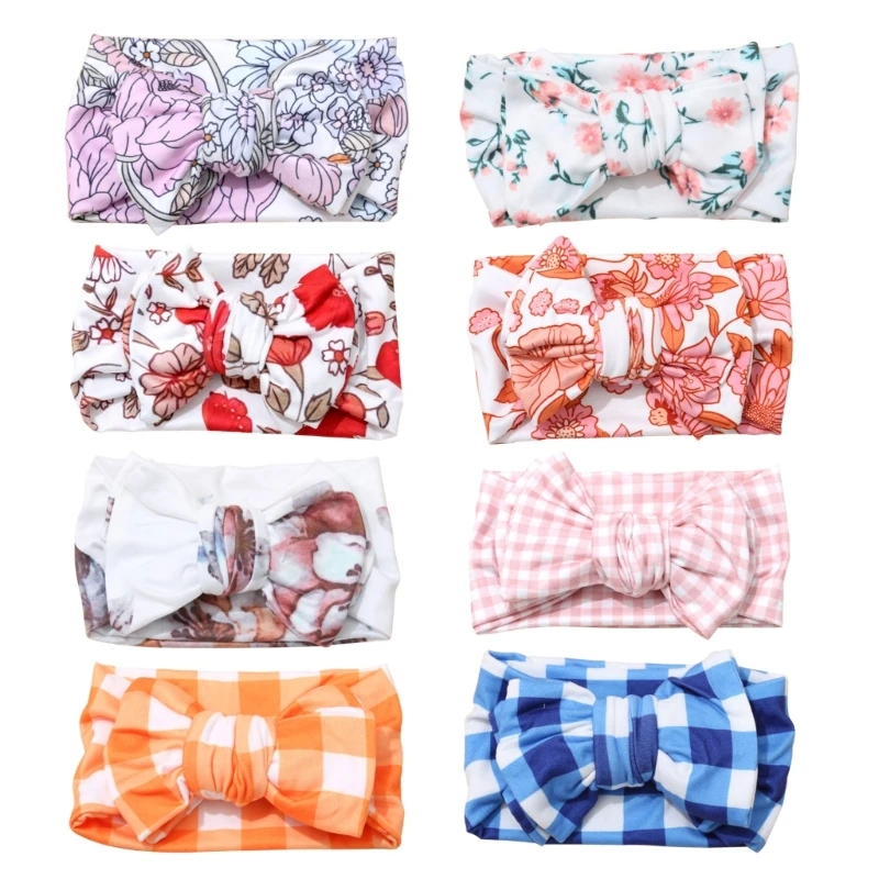 

Baby Headband Wide Bow Hairband Fashion Summer Hairband Infant Photography Props