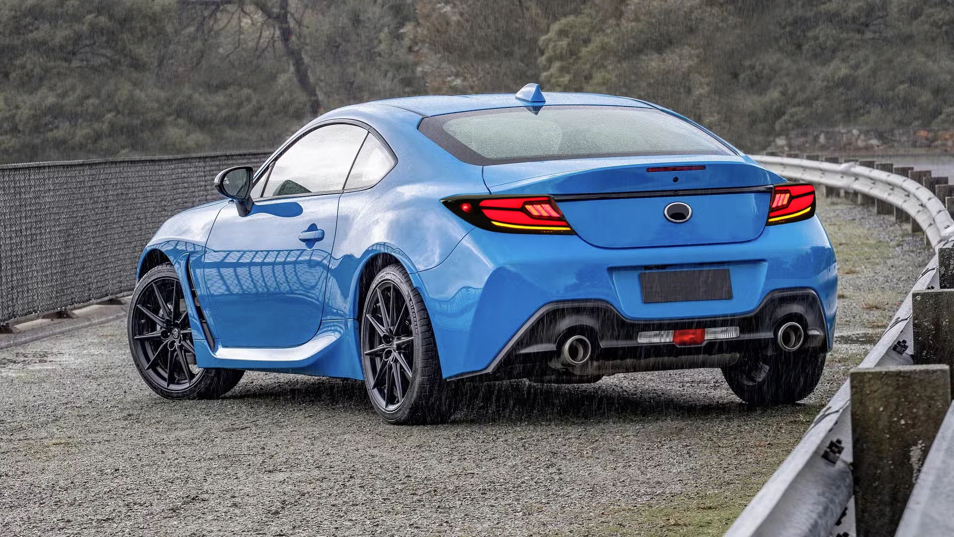 Светодиодные задние фонари DK Motion для Toyota 86 2022-2023 GR86 BRZ динамические