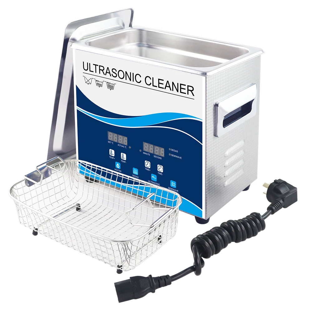 

Digital Ultrasonic Washer with Degas Function Variable Wave 180W 3.2L Ultrasonic Cleaner for Industrial Parts Auto Parts
