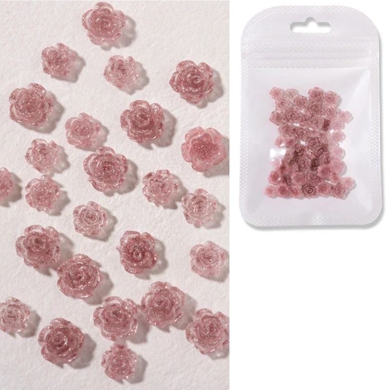 

Flower Art DIY Decorations Decal Stickers Rhinestones