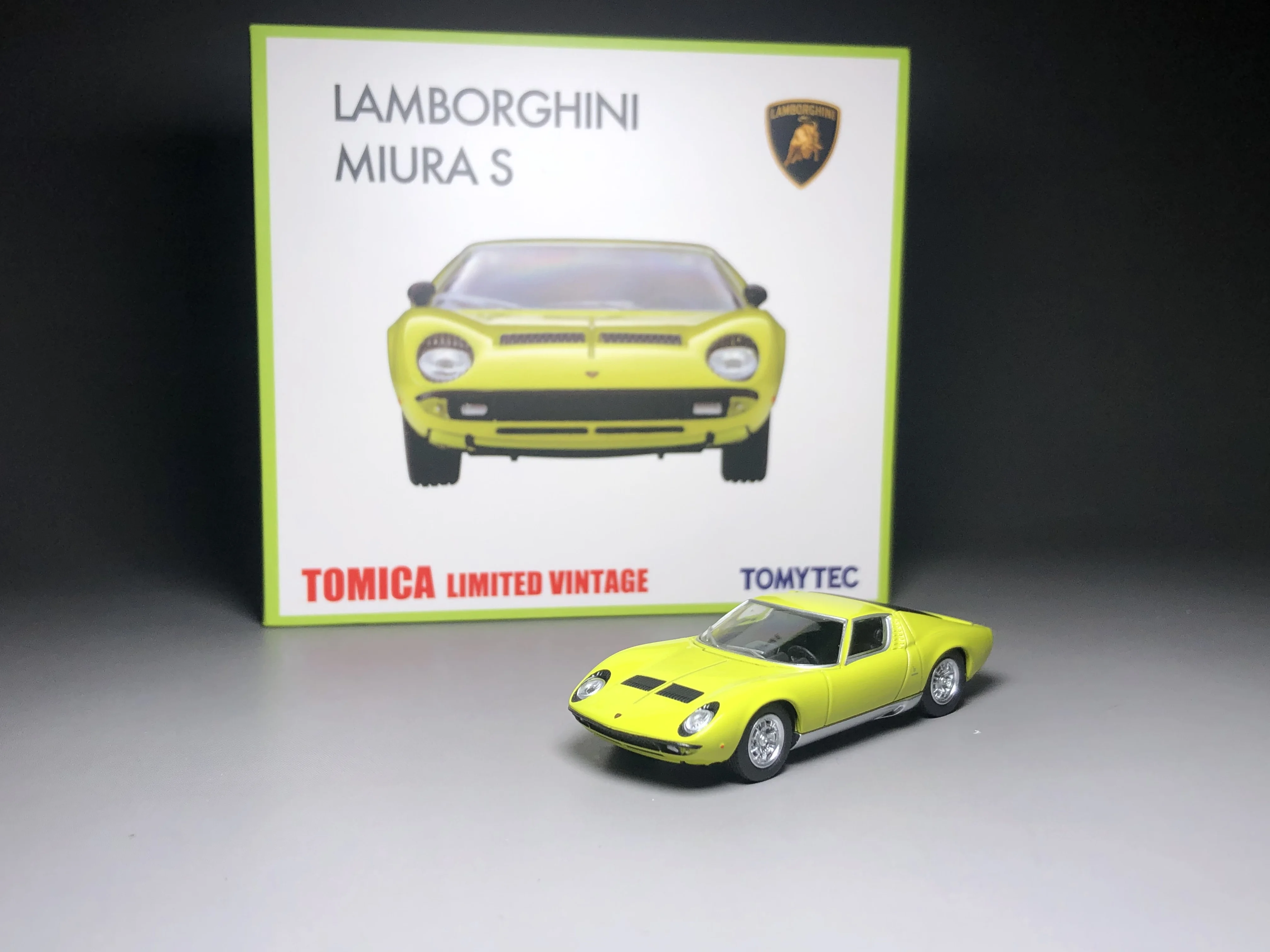 

Tomytec 1/64 Miura S Diecast Model Car Collection Limited Edition Hobby Toys