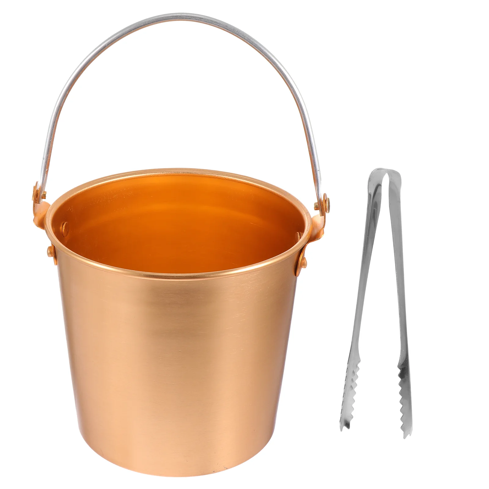 

1Pc Ice Beverage Tub Aluminum Champagne Bucket Holder for Bar Snack Container