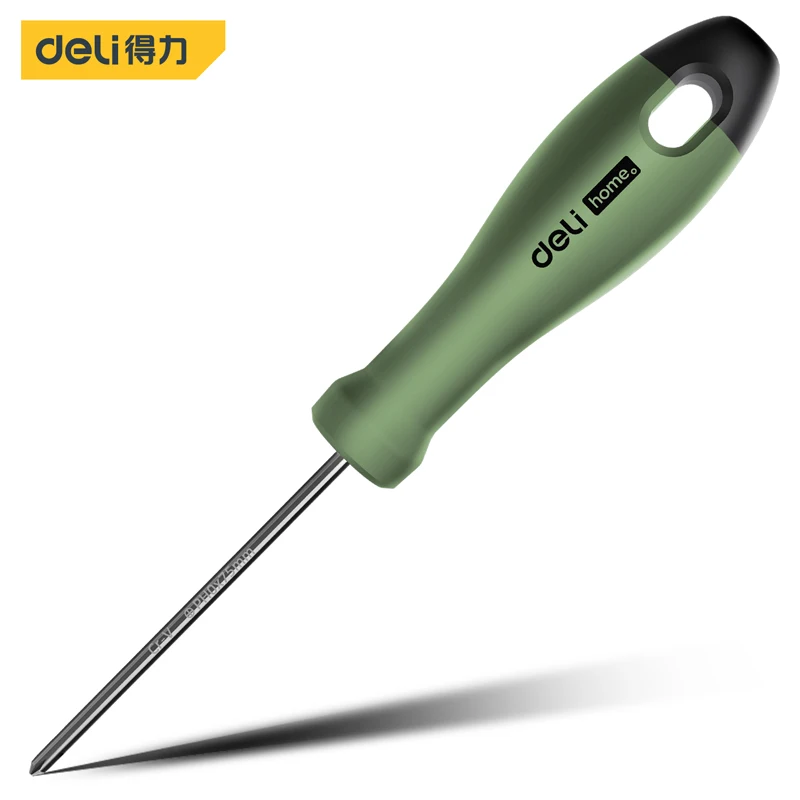 Deli 1 шт. отвертка со шлицей/планкой, многофункциональная Бытовая отвертка, электрический портативный ручной инструмент для ремонта
