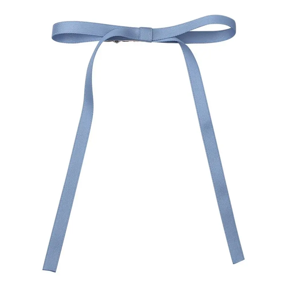 

y2k Bowknot Geometry Shape Cloth Hair Tie Female Hair Accessories Balletcore Bow Hairpin Korean Style Headwear Girl Hair Clip