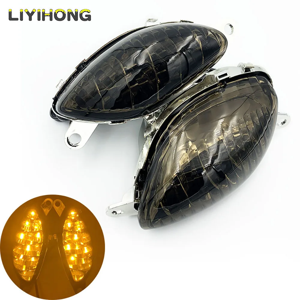 Передние поворотники для Suzuki Hayabusa GSXR1300 GSX1300R 1999 2000 2001 2002 2003 2004 2005 2006