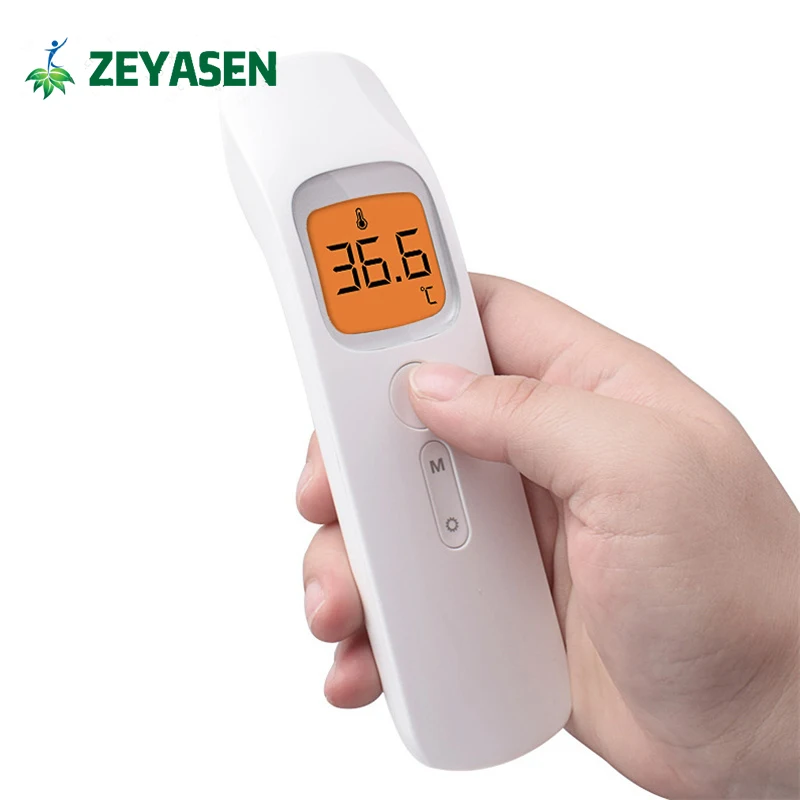 Инфракрасный термометр Zeyasen для детей и взрослых цифровой лба бесконтактный