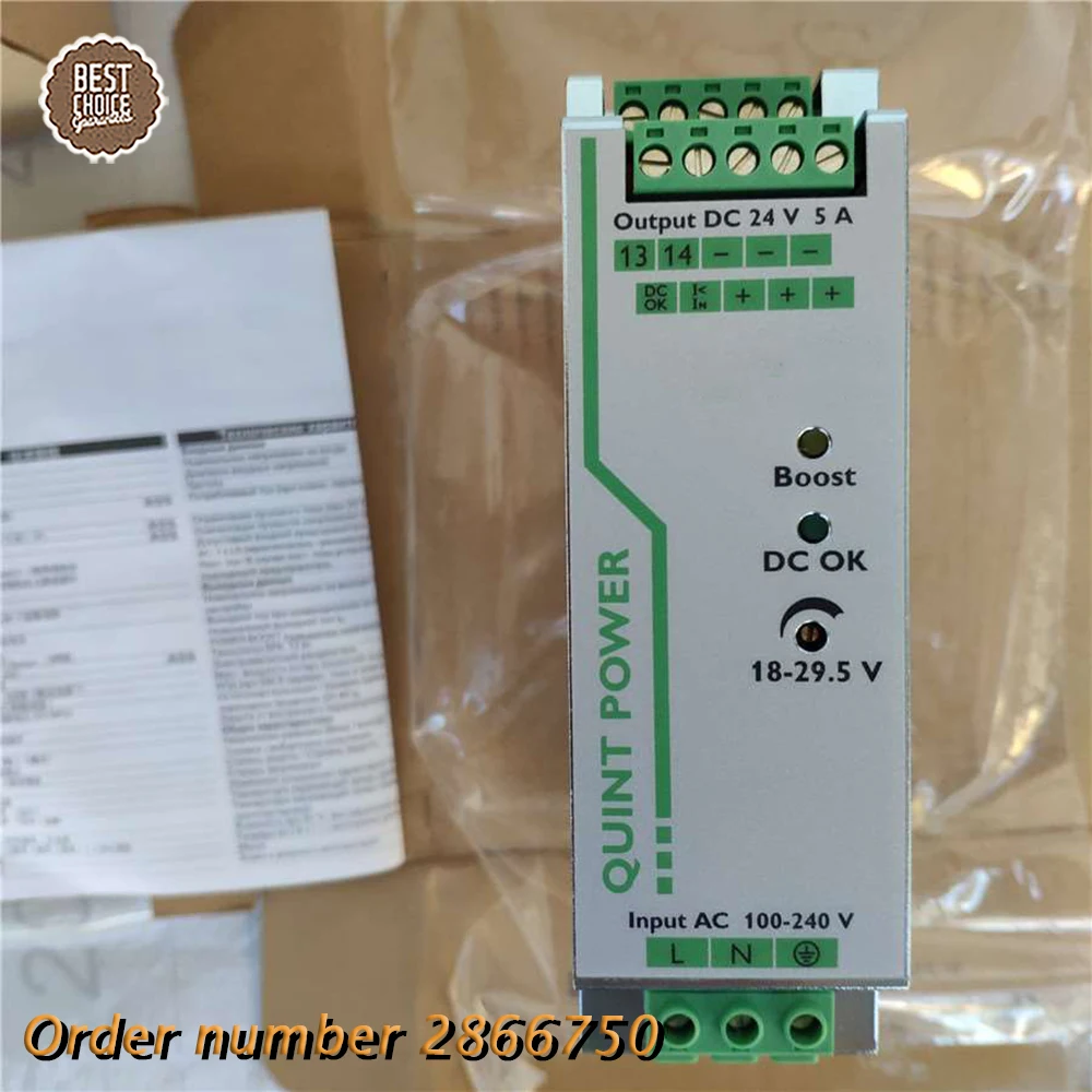 

2866750 New Original QUINT-PS/1AC/24DC/5 For Phoenix Power Supply