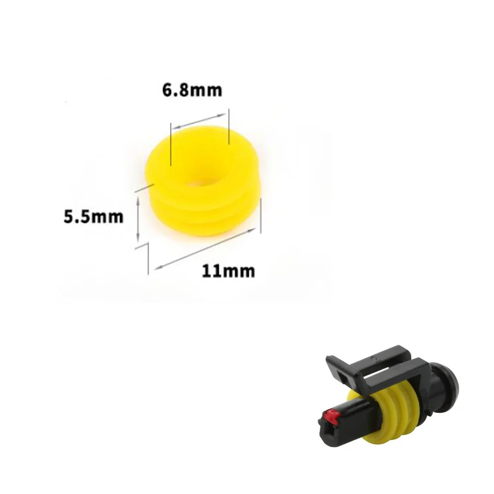 

2000 шт. 282079-1 разъем, водонепроницаемый силиконовый резиновый автомобильный штырьковый разъем, вилка, силиконовый резиновый водонепроницаемый штекер