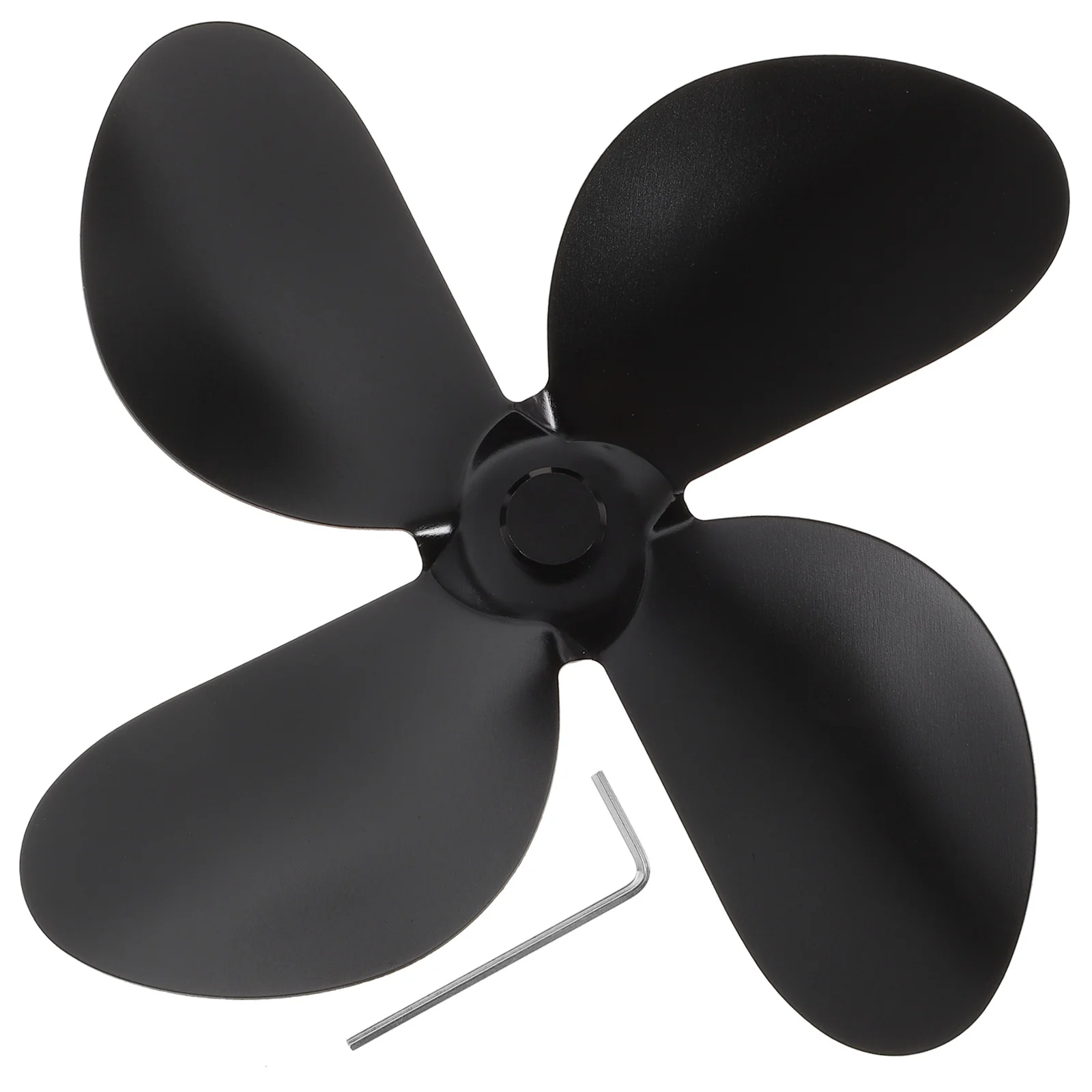 

1 Set Portable Universal Compact Christmas Stove Fan Blades Stove Accessories Heat Powered Fan Blades