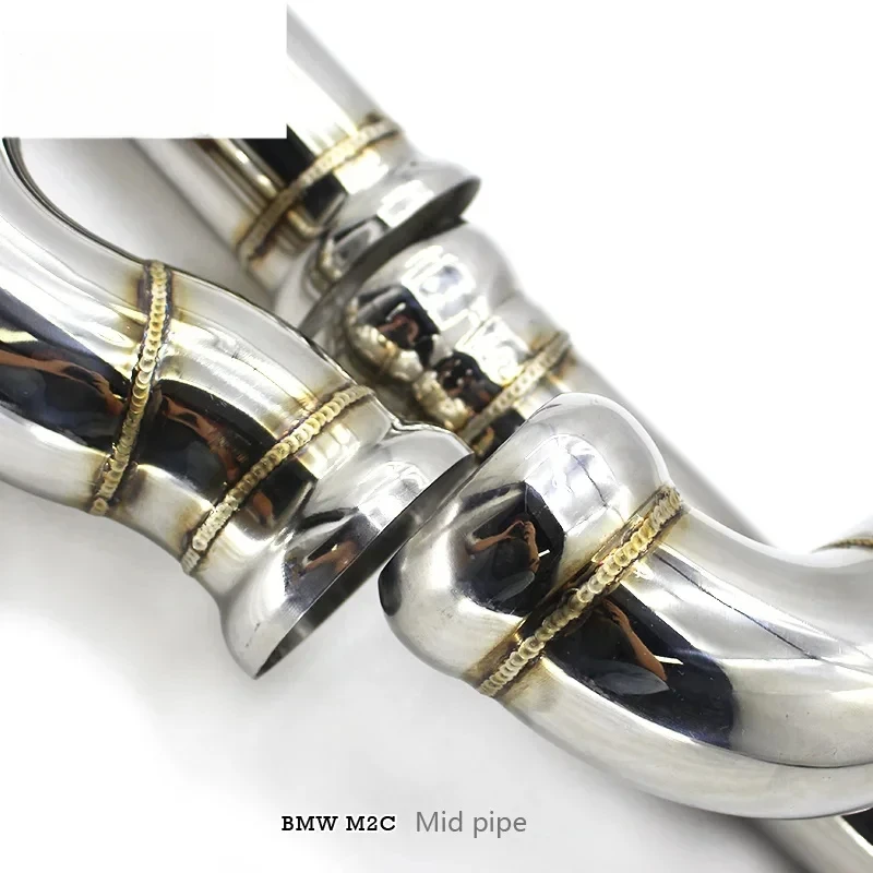 Высококачественная средняя труба для BMW M2C M3 M4 F80 F82 F83 F8X S55 3 0 T 2014-2019 выхлопная