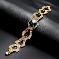 bohemia 925 sterling silver bracelet for women 14k gold color emerald wedding jewelry diamond sapphire bracelet fine accessories