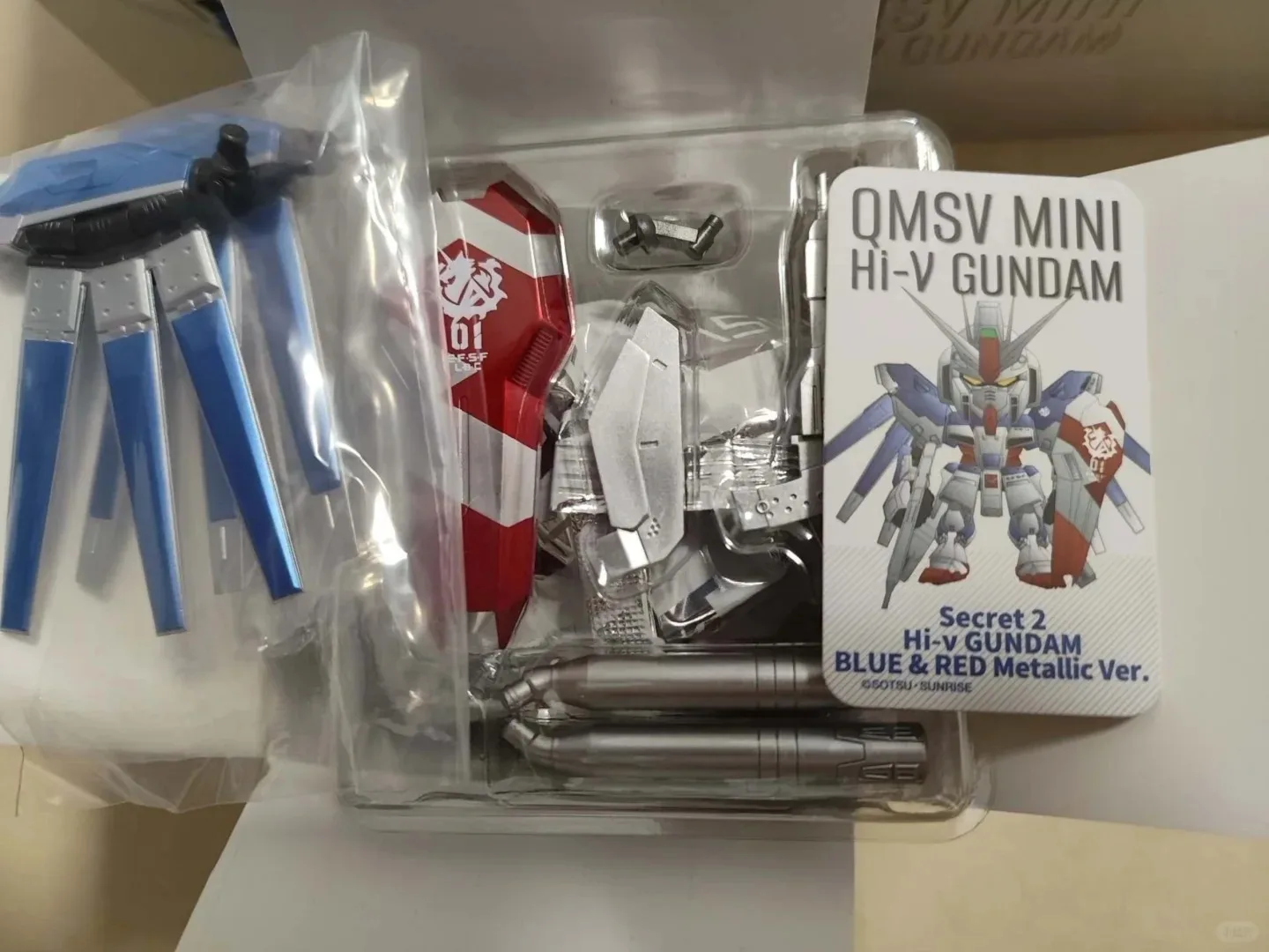 Фото Новая коллекционная мини-фигурка Bandai Namco Hi V Gundam QMSV в слепой коробке, аниме-игрушка, украшение для хобби, коллекционная вещь, подарок, в наличии №4
