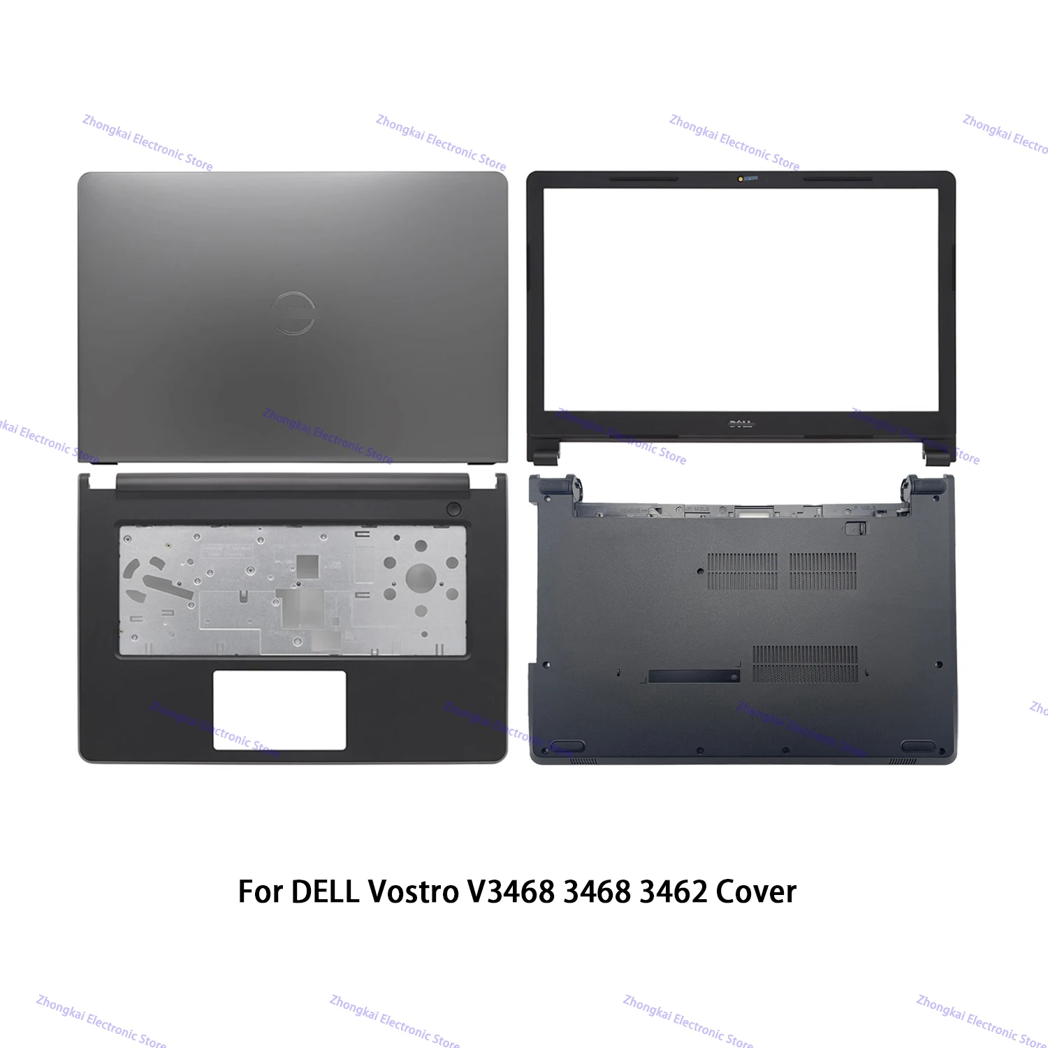 Новинка оригинальная задняя крышка для ноутбука DELL Vostro V3468 3468 3462 блестящая