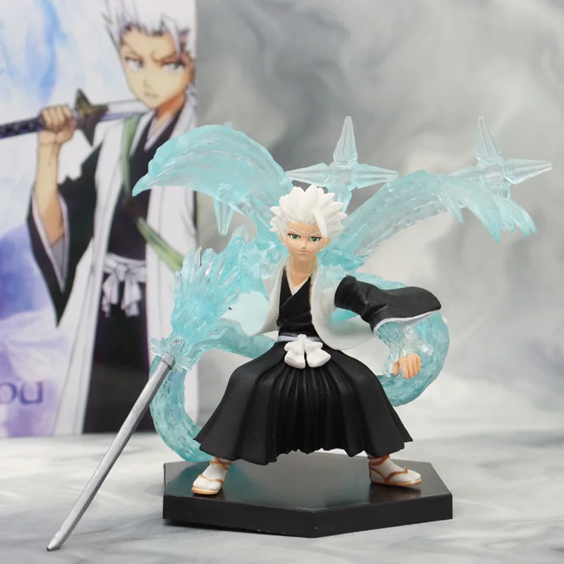 

10cm BLEACH Anime Figure Hitsugaya Toushirou PVC Action Figure collectible model toys kid gift