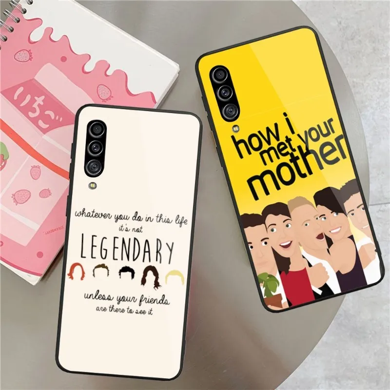 

Как я встретил товар, чехол для Samsung A32 A51 A52 NOTE 10 20 S10 S20 S21 S22 Pro, Ультрачерный стеклянный чехол для телефона из поликарбоната