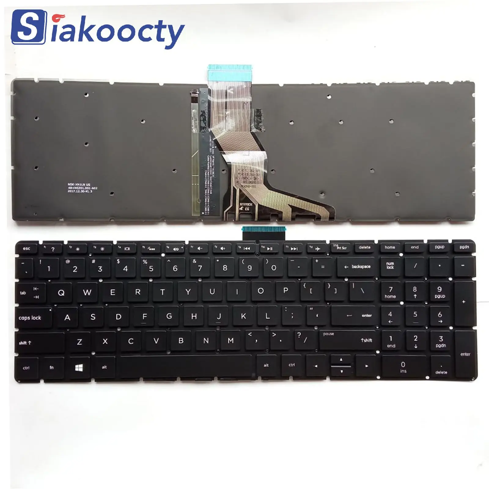 Новая клавиатура с подсветкой для ноутбука HP 15-bs000 15-bs100 15-bs500 15-bs600 Новая клавиатура с подсветкой для ноутбука HP 15-bs000 15-bs100 15-bs500 15-bs600