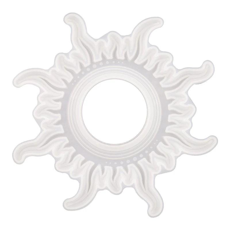 

Sun Moon Mirror Epoxy Resin Mold Wall Decoration Mirrors Casting Silicone Mould