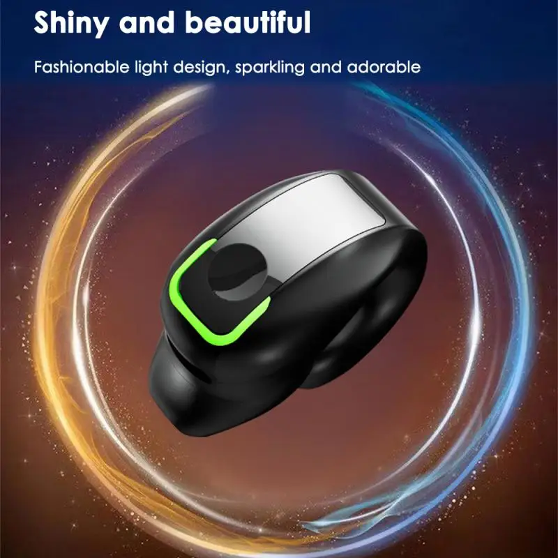 

New Earclip GD28 Wireless Earphone Non In Ear Design Running Volume Single Ear Lightweight Business Sports Black Technology