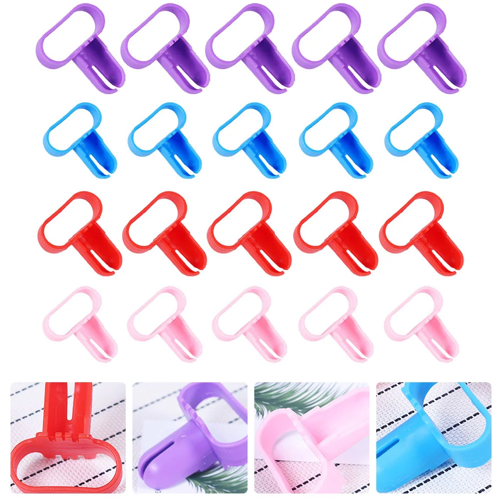 

20Pcs Knotting Faster Balloon Tying Tool Tieing Knot Device Air Balloon Knotter