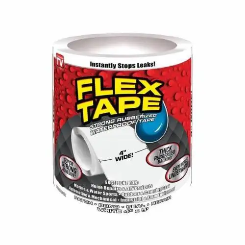 

White Flexx Tape Water-Resistant Repair Tape