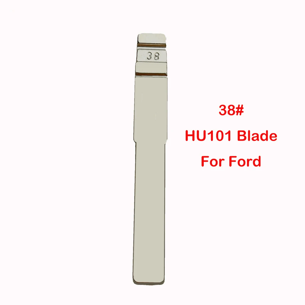 

1/3 шт. 38 # HU101 KD лезвие ключа, металлический необработанный флип KD дистанционный ключ ключа типа лезвия для автомобиля для Ford Fusion Focus Mondeo Land Rover ...