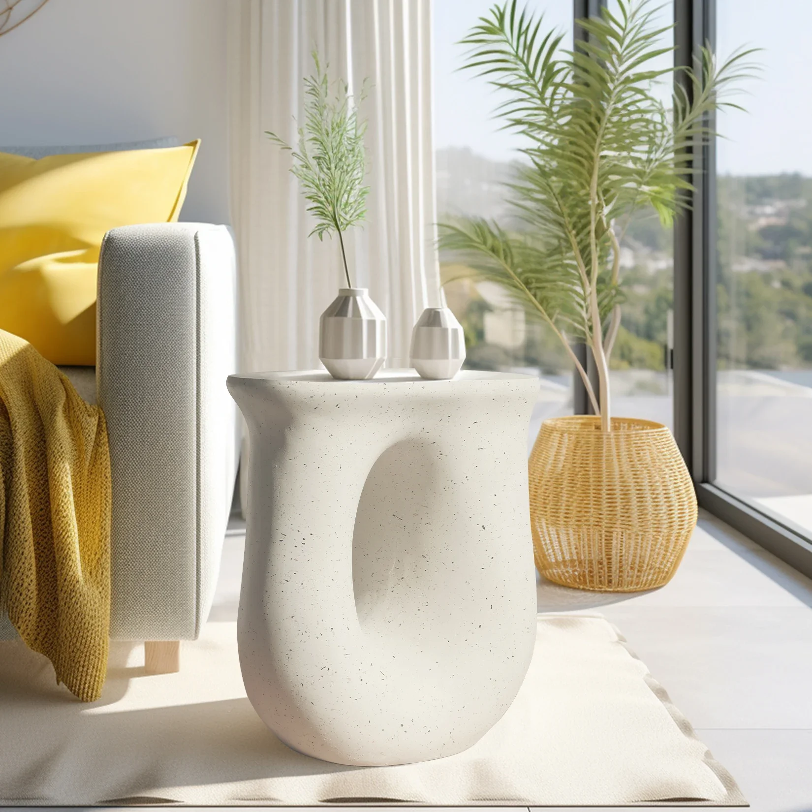 Декоративная подставка для стола 17 7 дюйма полирезиновый стол ручной работы с