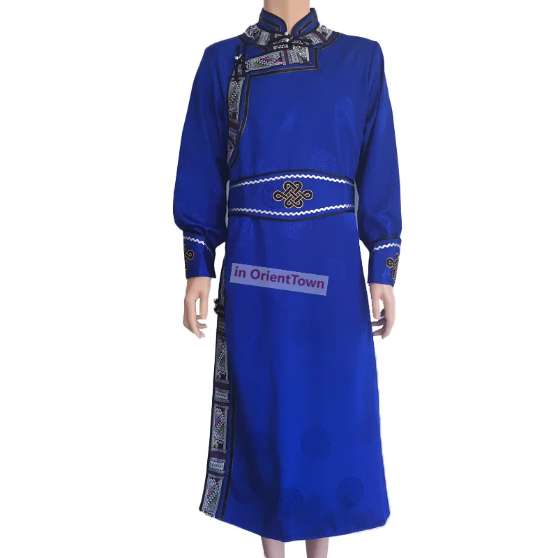 Осенне-зимняя монгольская Этническая Повседневная одежда мужской традиционный