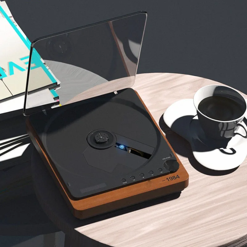 Аудиоплеер в ретро-стиле Hi-Fi проигрыватель для домашних профессиональных CD