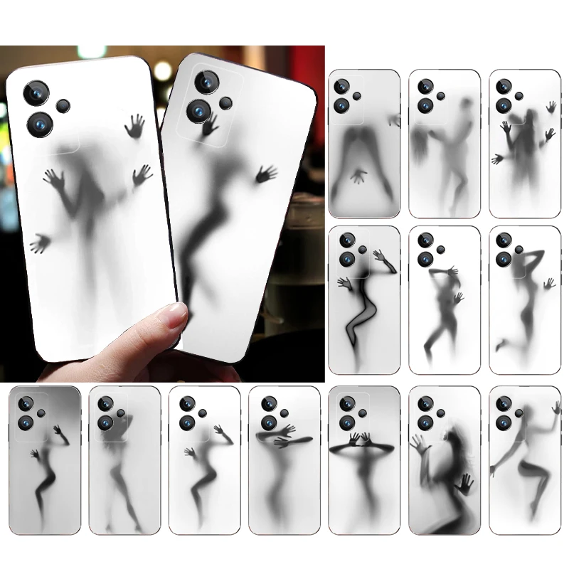 

Sexy Woman Silhouettes Phone Case for OPPO Realme 10 Pro Plus 9 8 7 6 Pro GT 2 Pro X2 Pro C21Y C11 X3 SuperZoom Funda