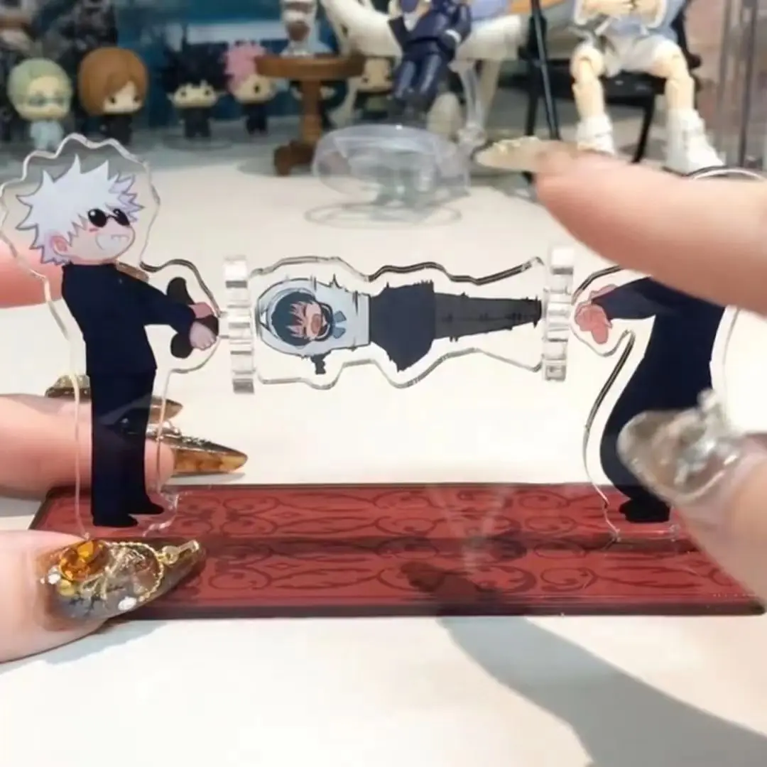 Аниме Дзюдзюцу Кайсен Сатору Годжо Geto Suguru косплей акриловый вращающийся знак