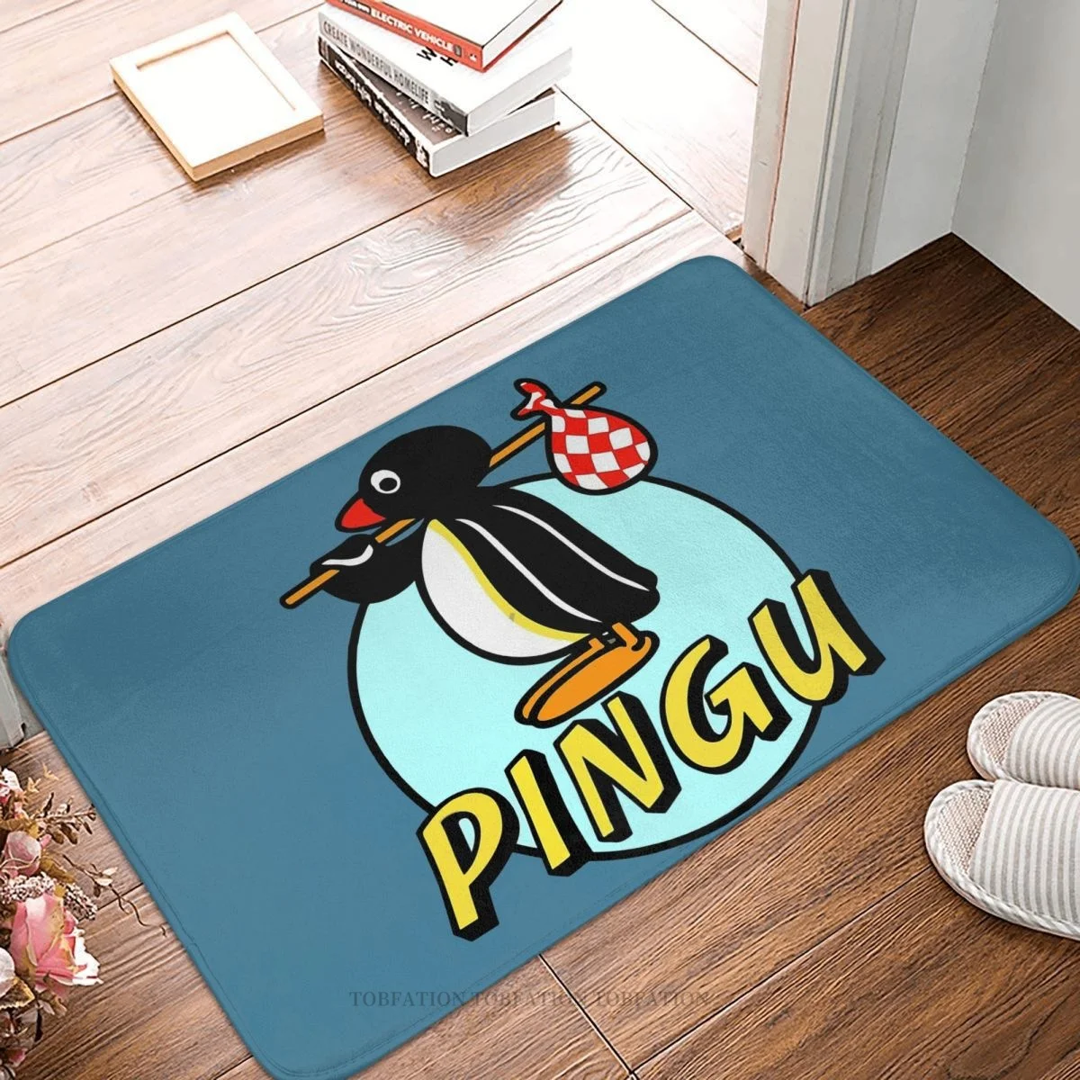 

Противоскользящий коврик для ванной, напольный коврик Pingu Noot, декоративный коврик для входной двери