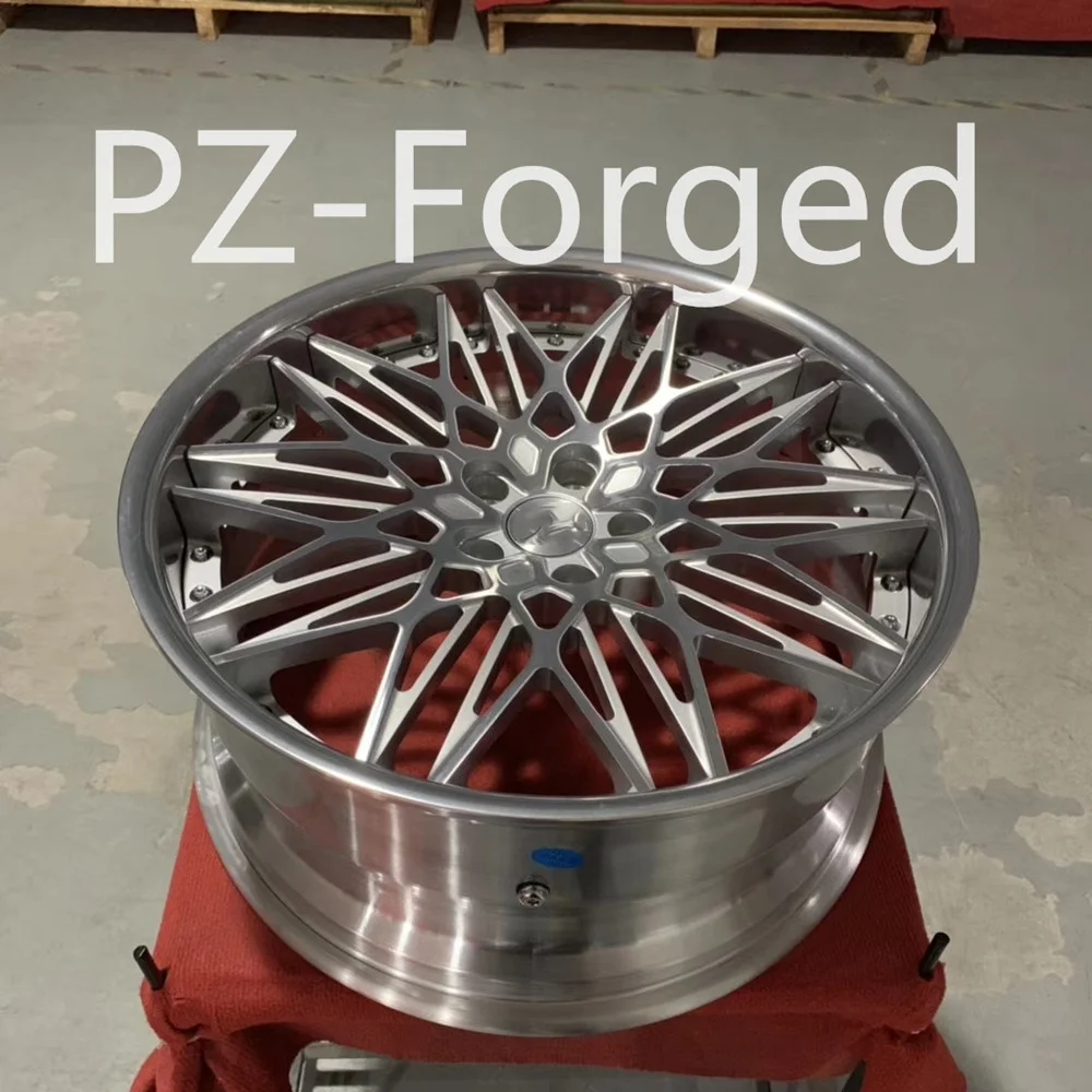 Фото Кованые диски Deep Dish Sliver Machine Face 5x120 18 дюймов для Chevrolet Camaro №1