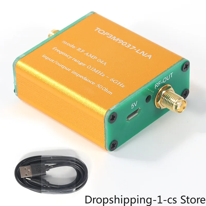 Усилитель радиосигнала полнодиапазонный малошумящий радиоусилитель 100–6 ГГц