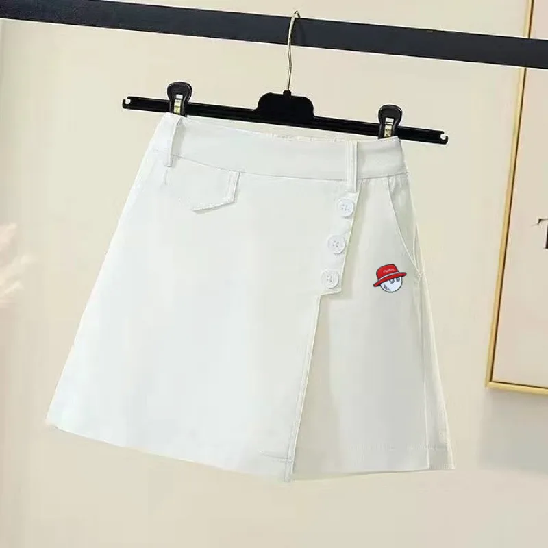 Malbon Utaa Golf Wear Women 2023 Spring Summer Golf Skirt Outdoor Sex Skirt Tennis Skirt Mini Skirt Women's Golf Short Skirt