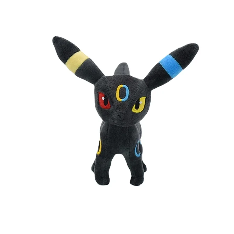 

Новые персонажи покемона 22 см поза стоя месяц Eevee плюшевая игрушка высокие животные мягкая кукла детские подарки на день рождения